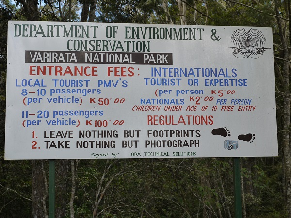 Varirata National Park_看板